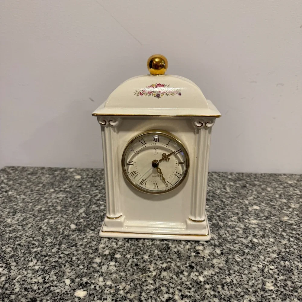 PAUL‎ SEBASTIAN Limited Edition 1991 Porcelain Mantel Clock